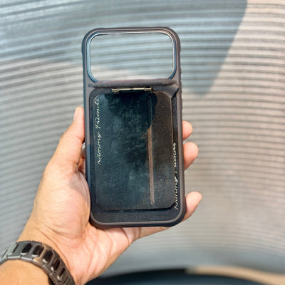 FurEver MagSafe iPhone 17 Pro Wallet Stand Case