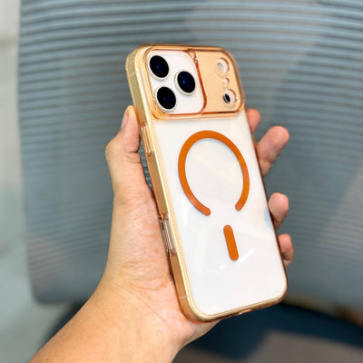 AuraTint MagSafe iPhone 17 Pro Max Case (Orange Edition)