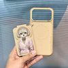 FurEver MagSafe iPhone 17 Pro Wallet Stand Case