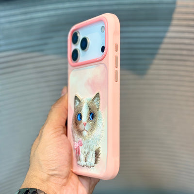 StitchPals Embroidered iPhone 17 Pro Case