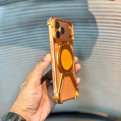 MagRotator Metal Bumper MagSafe iPhone 17 Pro Max Case