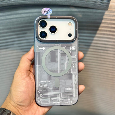 Grey TechSeries MagSafe iPhone 17 Pro Max Case