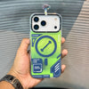 Green LumiQuicksand Night Glow iPhone 17 Pro Max Case