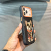 StitchPals Dog Embroidered iPhone 17 Pro Case